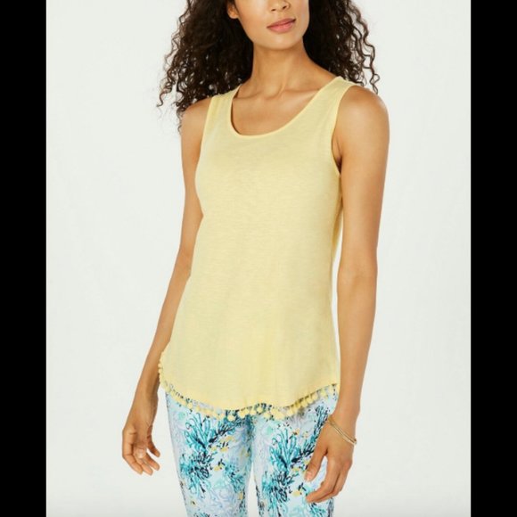 charter club sleeveless tops